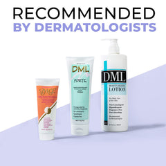 DML Daily Facial Moisturizer SPF 25 in use demonstrates quick absorption.