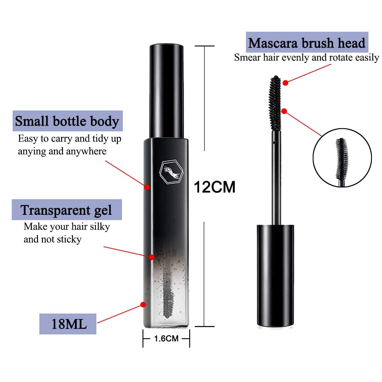 DMLNN Hair Finishing Stick multipack on shelf for quick touch-ups.