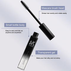 DMLNN Hair Finishing Stick tube and wand closeup for sleek control.