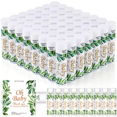 DMSKY baby shower lip balm with vanilla pattern, ideal as a guest favor.