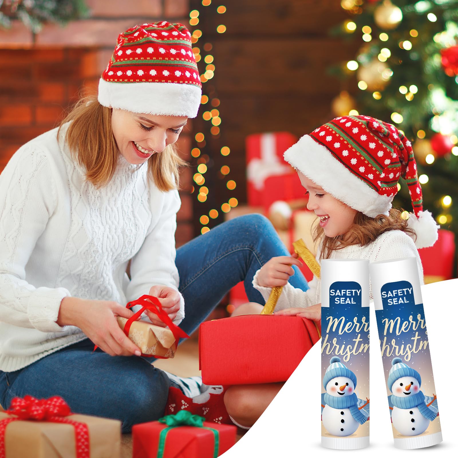 Dmsky Christmas lip balm bulk pack is perfect for gifting at scale