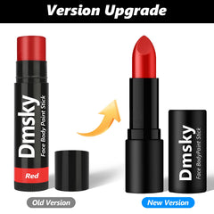 Dmsky eye-black sticks offer smooth, quick application on skin.