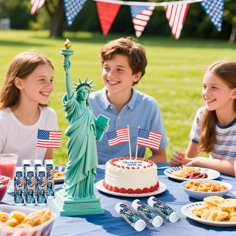 Dmsky Fourth of July favors display ready for gifting
