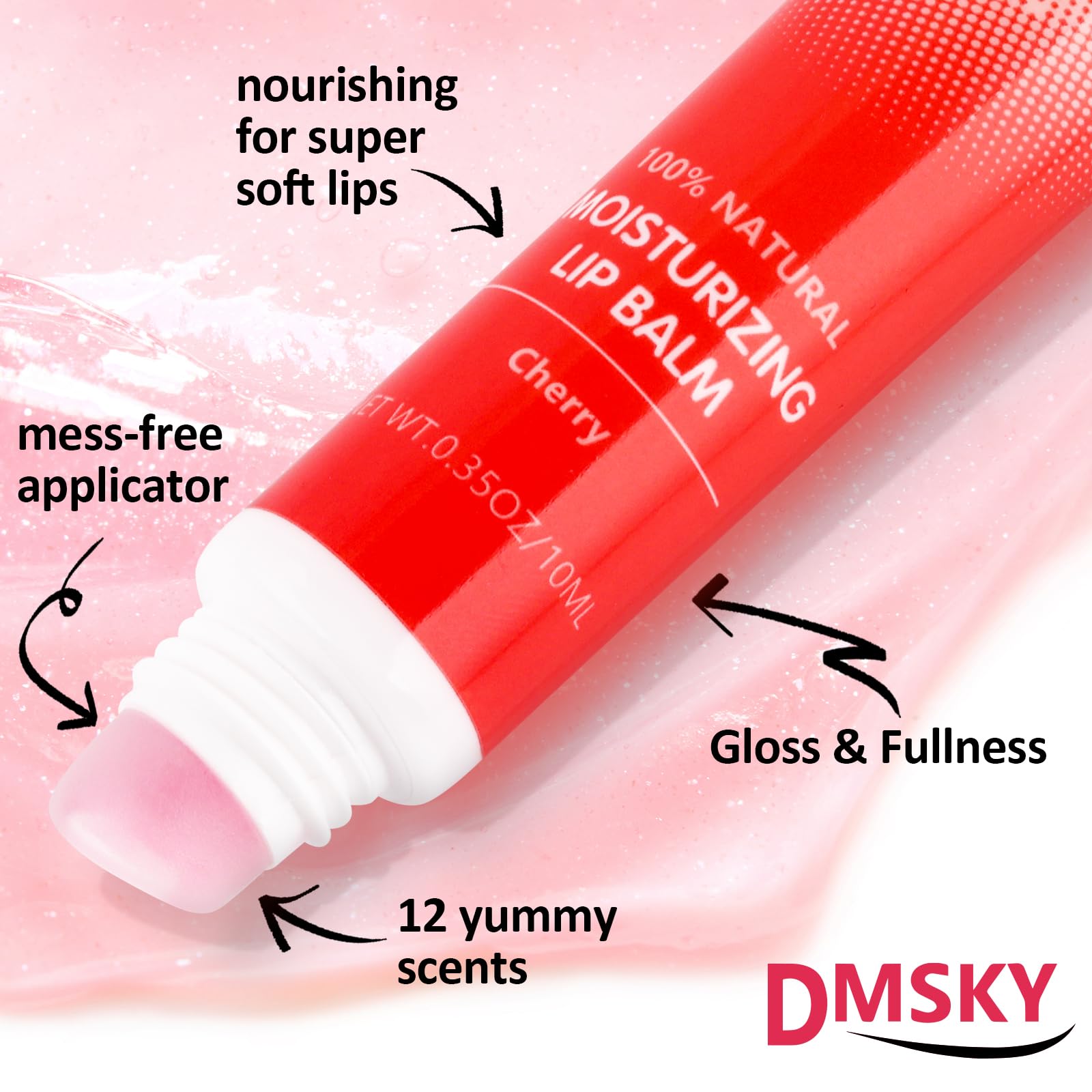 Dmsky gift-ready lip gloss bulk pack suitable for gifting or party favors.