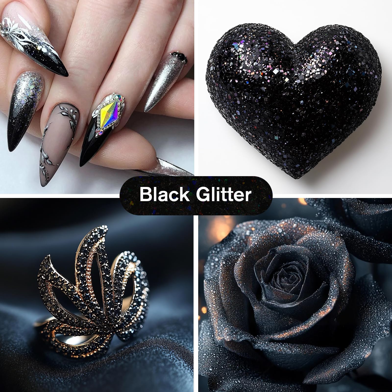 Dmsky holographic glitter on crafts and tumblers