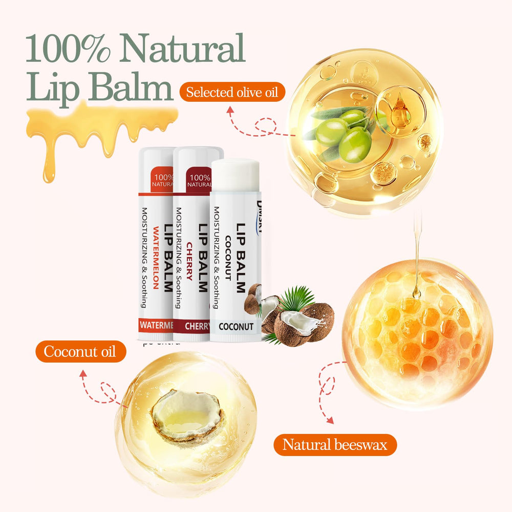 Dmsky lip balm bulk orange flavor brightens mood while hydrating lips.