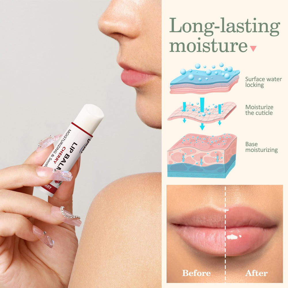 Dmsky lip balm bulk rose flavor adds a touch of care for delicate lips.