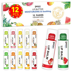 DMSKY lip balm strawberry jar for gentle lip hydration and flavor
