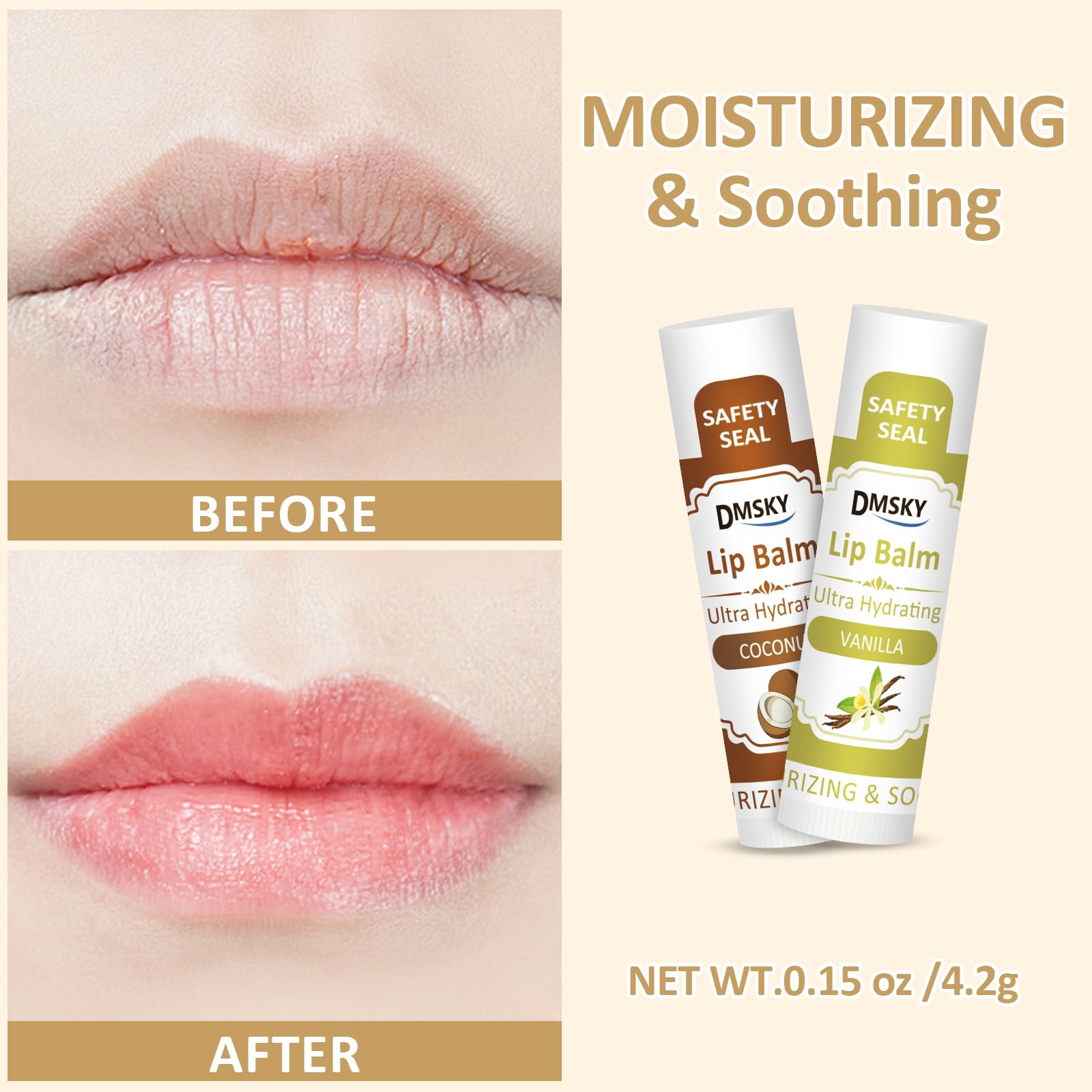 DMSKY watermelon flavor lip balm fuels refreshing lip care