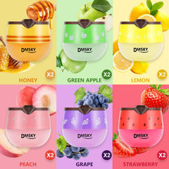 DMSKY lip mask close-up highlights silky texture for smooth lip care