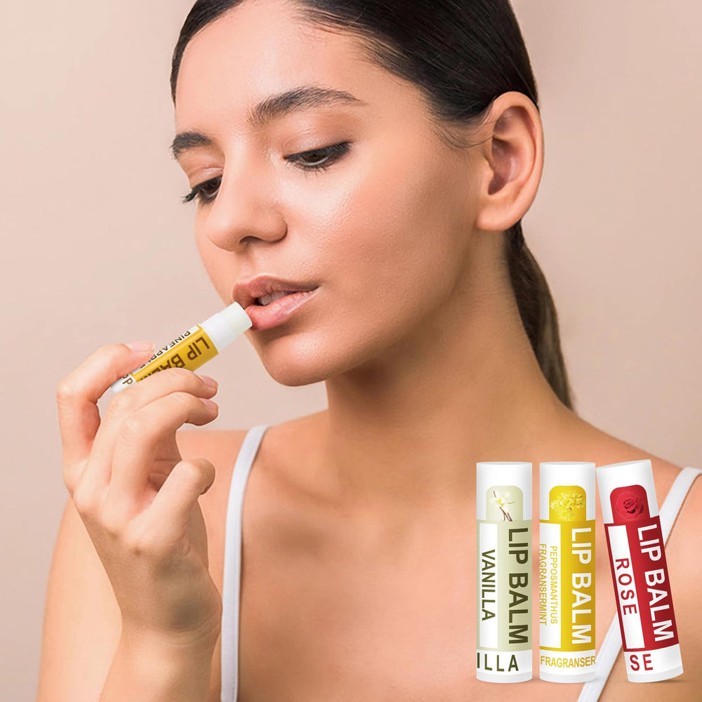 DMSKY lip balm coconut flavor nourishes with natural oils for lips