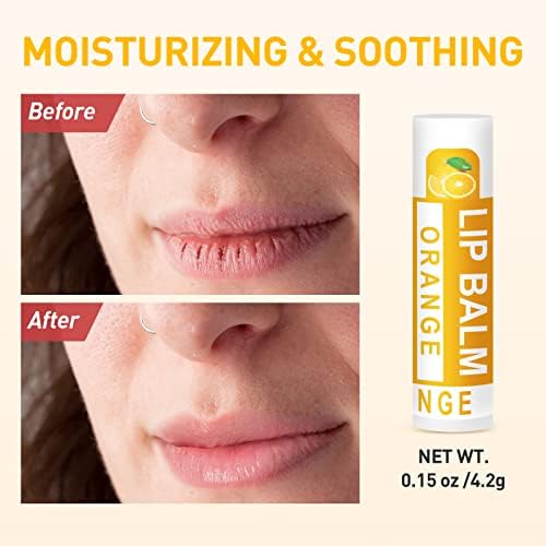 DMSKY lip balm mango flavor offers tropical flavor and soft lips