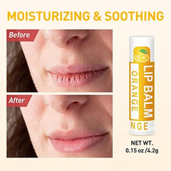 DMSKY lip balm mango flavor offers tropical flavor and soft lips