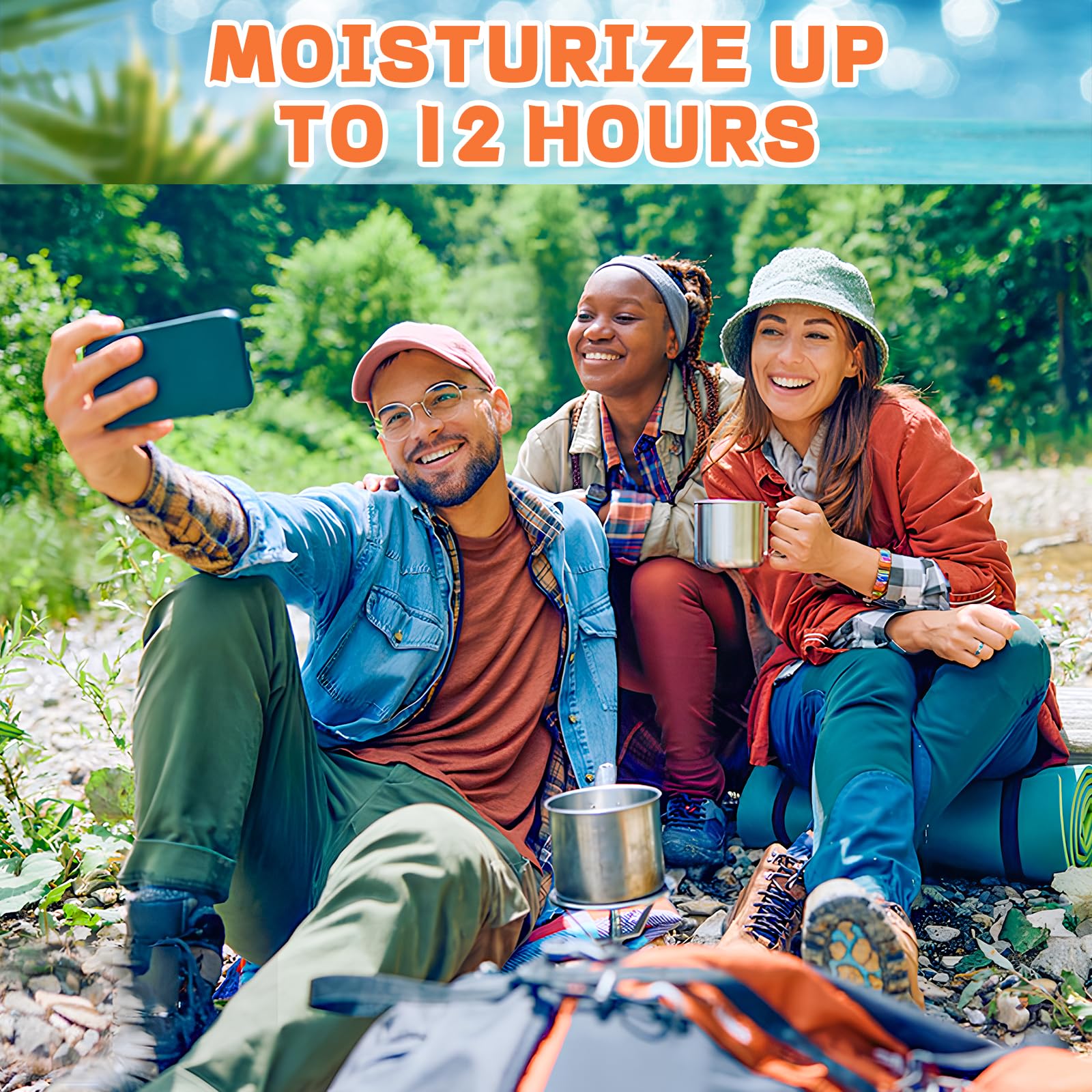 DMSKY SPF30 label close-up highlights coconut oil and Vitamin E.