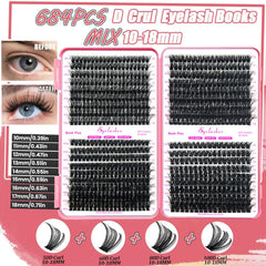 DNSGOOR lash bond and seal 2in1, long-lasting hold for your lash extension.