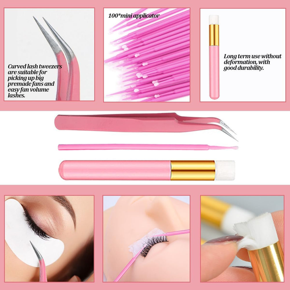 DNSGOOR mini applicator for detailed lash work.