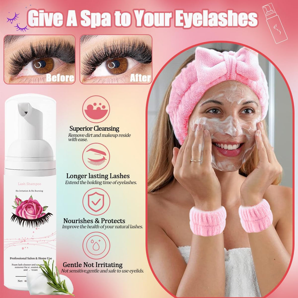DNSGOOR shampoo brush, soft fibers for gentle cleansing.