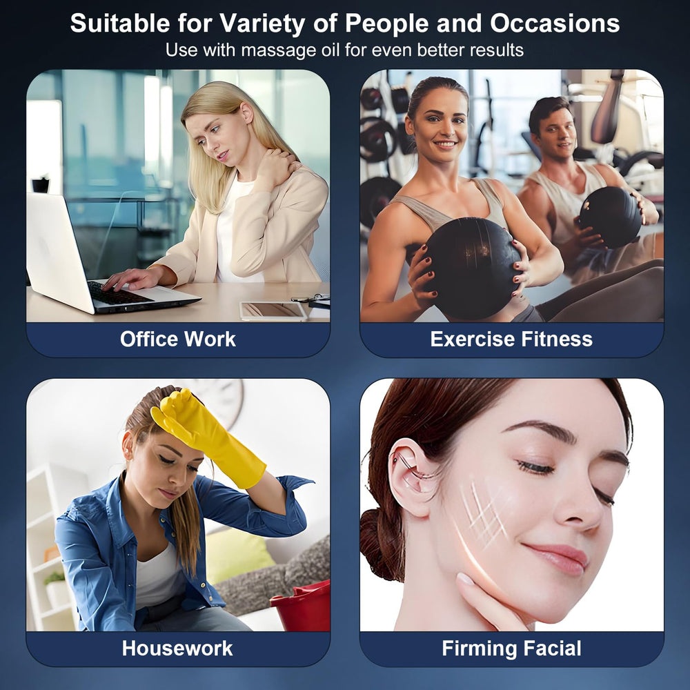 DOCEPERT heated muscle scraper after-workout use for muscle relaxation and recovery