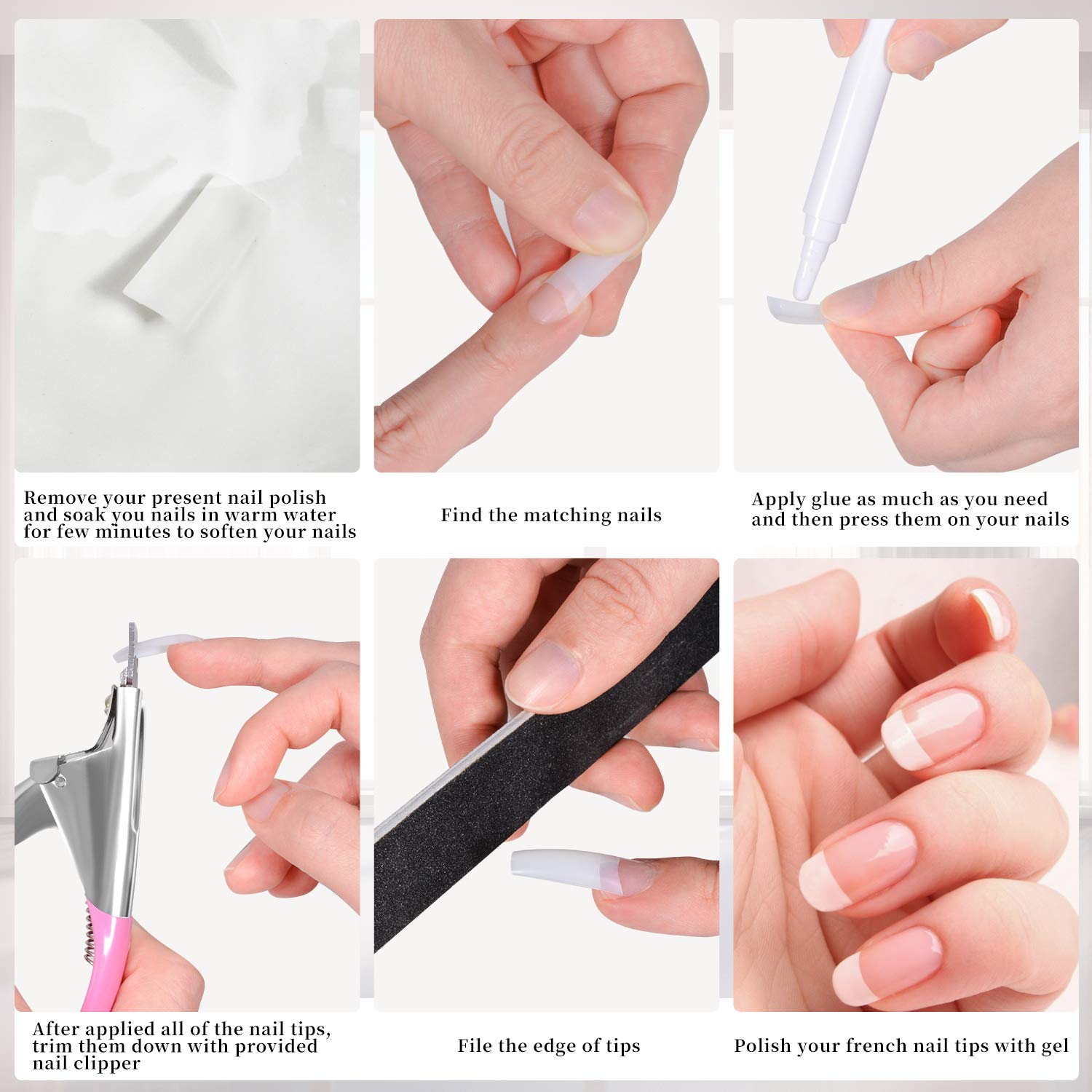 Dockapa clear storage case keeps tips organized for salon or home use