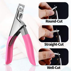 Dockapa nail cutter with U-shaped blade for precise trimming