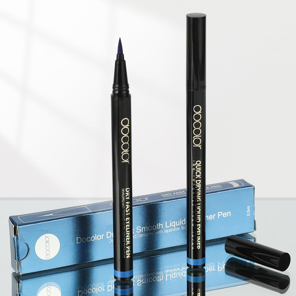 docolor cruelty-free blue eyeliner certified by PETA.