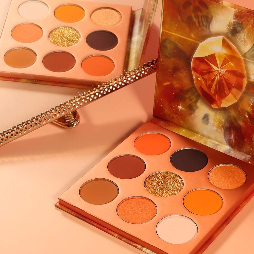 Docolor Orange Palette enables creative looks from subtle to bold.