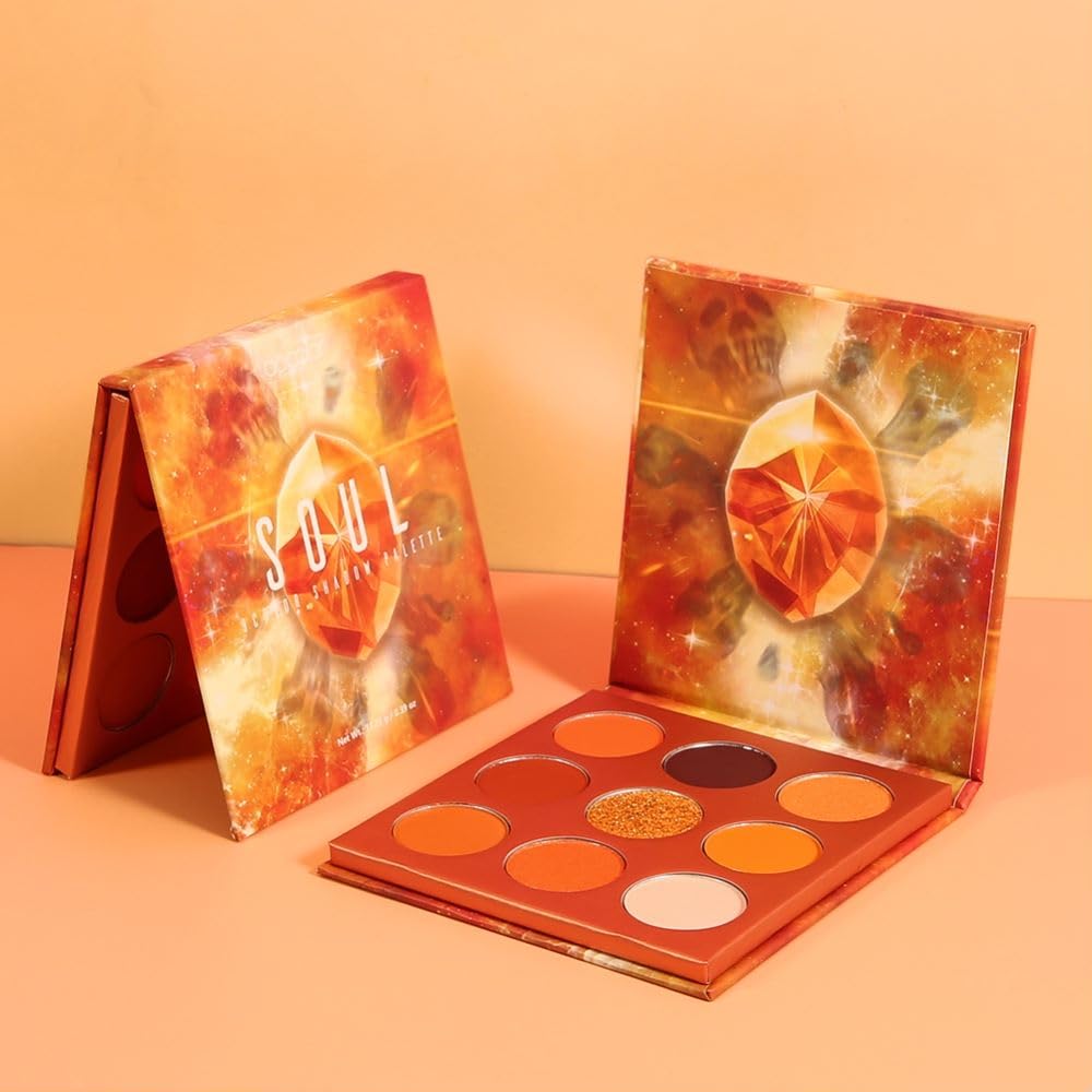 Docolor orange metal sequins provide eye-catching texture for accents.