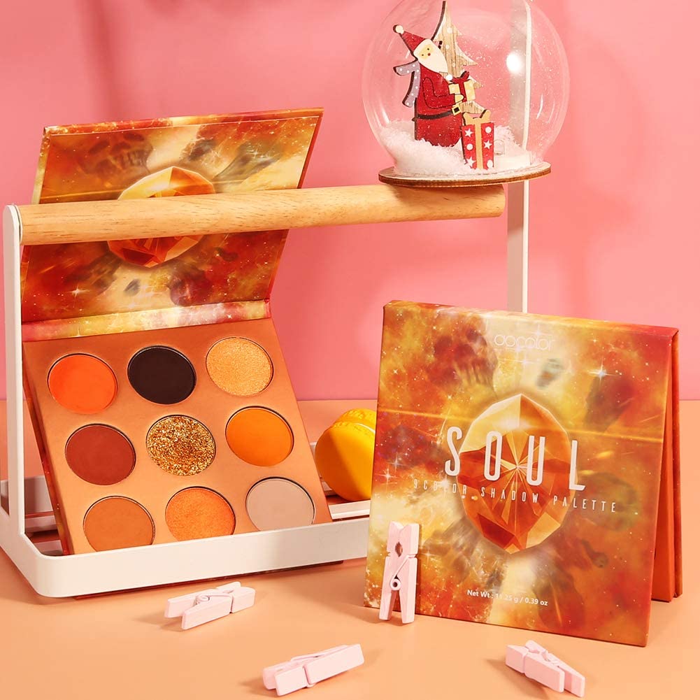 Docolor orange matte shades deliver smooth blend and rich payoff.