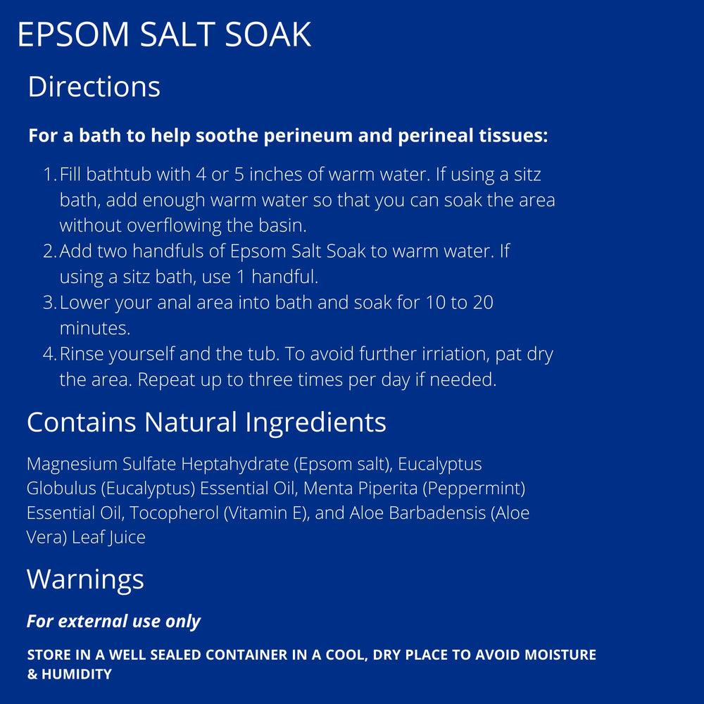 Ingredients chart shows eucalyptus and peppermint oils for gentle care.