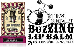 Natural ingredients icons emphasize safe, all-natural lip care