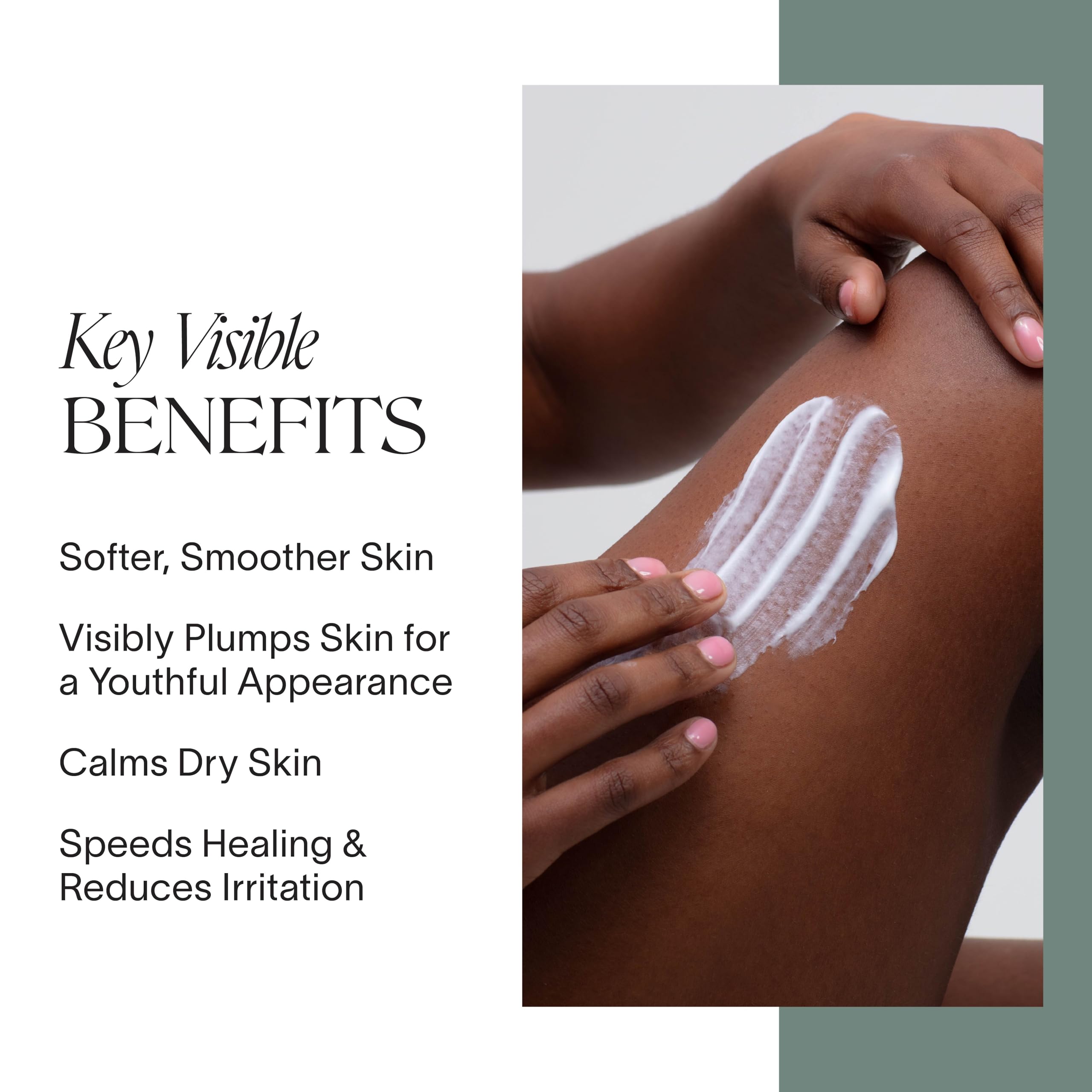 Doctor Rogers Body Cream applied on arm for deep moisture