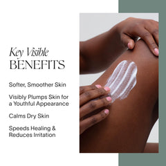 Doctor Rogers Body Cream applied on arm for deep moisture
