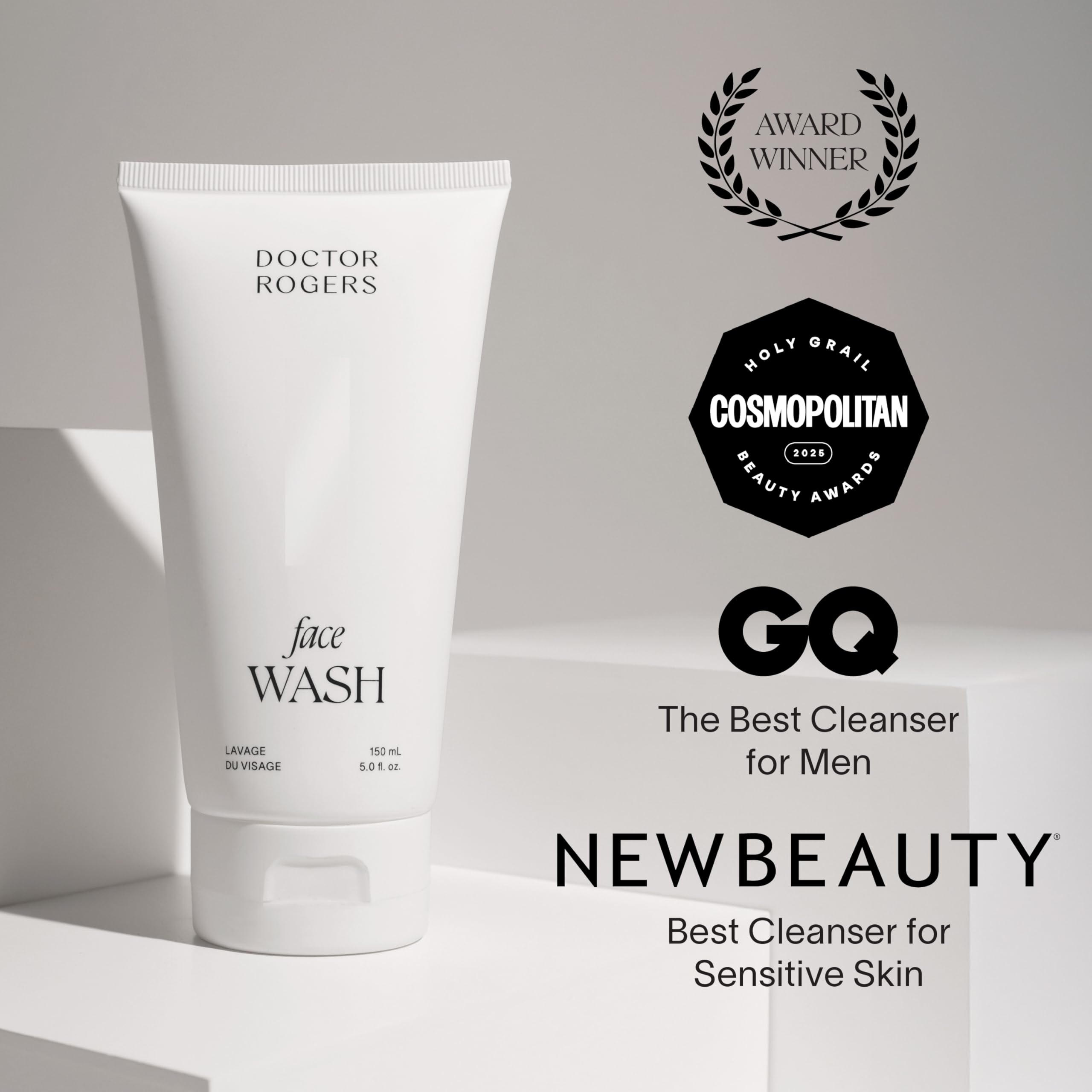 Diverse skin types usage with Doctor Rogers Face Wash