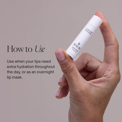 Castor oil and candelilla wax in Doctor Rogers Lip Balm soften lips.