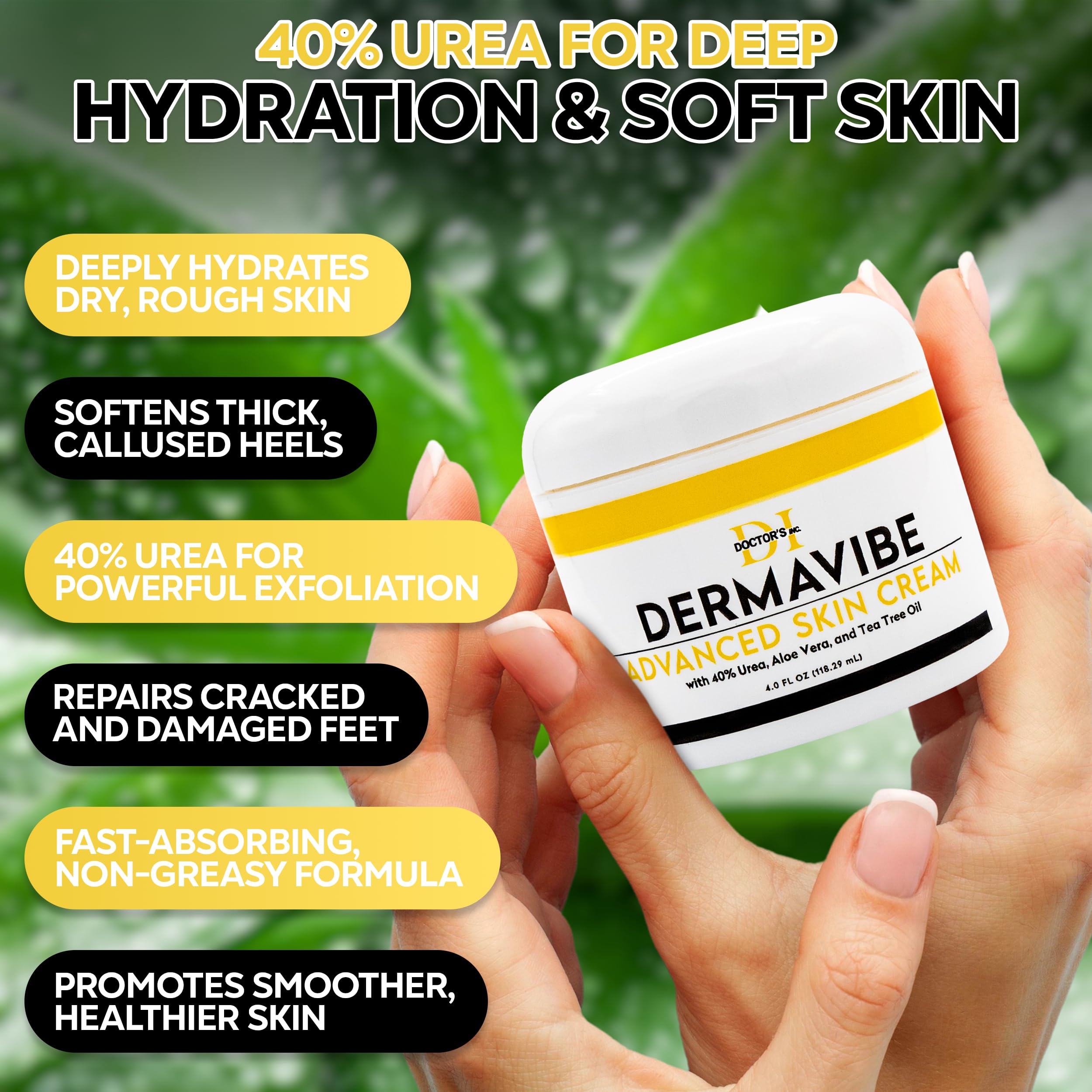 DOCTOR'S INC. Dermavibe pumice stone ready to remove dead skin.