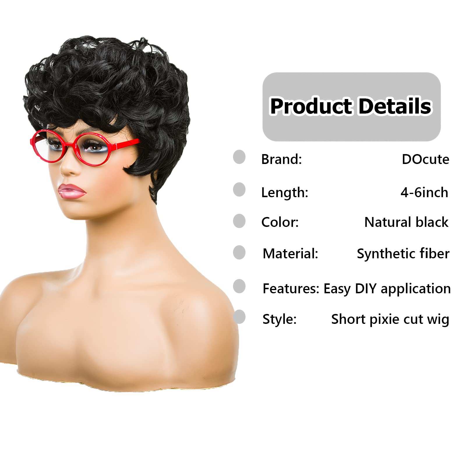 DOcute bangs closeup illustrates natural bang integration and texture