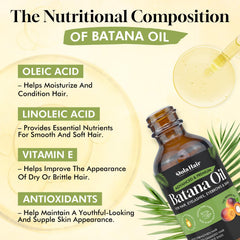 Dolahair Batana Oil texture closeup highlighting pure oil