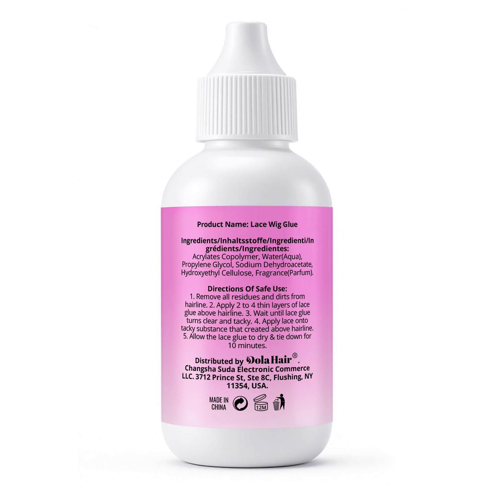 Dolahair latex-free option for sensitive skin users