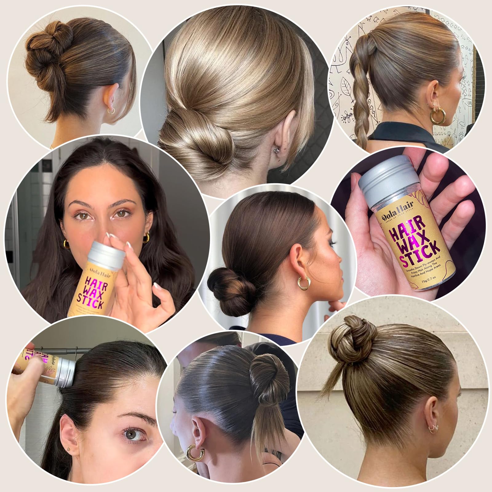 Dolahair natural-hair hold for neat, flexible styling