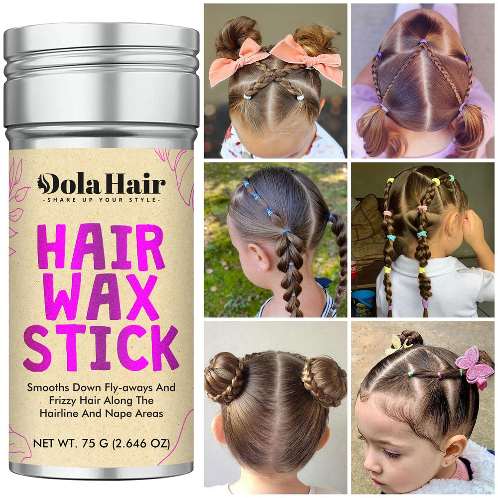 Dolahair wax stick adds silky shine to natural hair