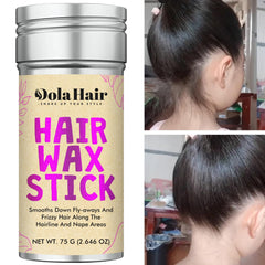 Dolahair smoothing brush gliding through hair for a sleek finish