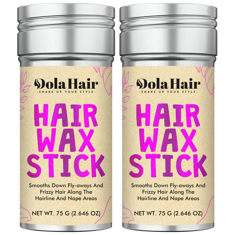 DolaHair two-pack packaging shows convenient styling for on-the-go use.