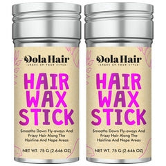 DolaHair two-pack packaging shows convenient styling for on-the-go use.