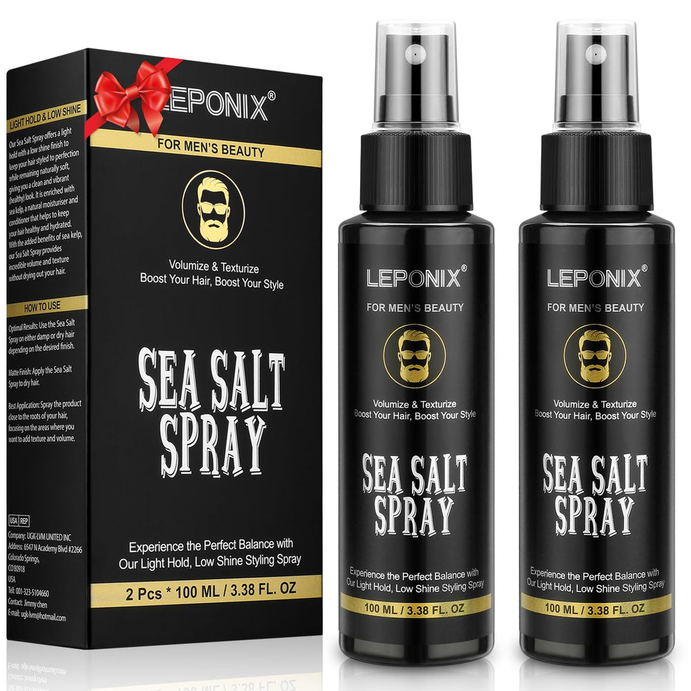 DOLIROX Sea Salt Spray bottle for effortless beachy texture.