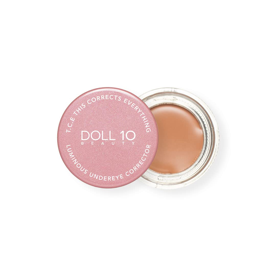DOLL 10 NO T.C.E Luminous Undereye Corrector Amber bottle brightening under-eye area