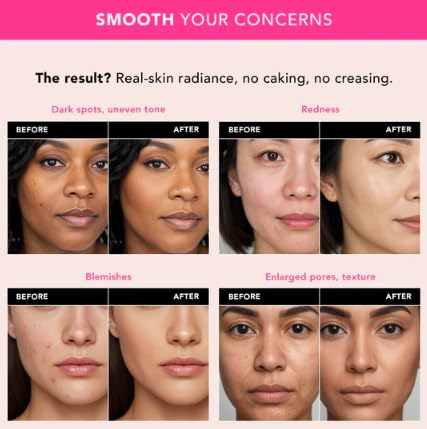 Doll 10 Peptide Bounce skin swatches show even-toned, luminous look.