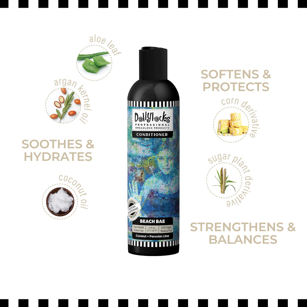 Conditioner product shot ideal for braids and extensions.