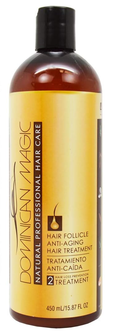 Dominican Magic Hair Follicle Anti-aging Conditioner bottle promotes scalp nourishment