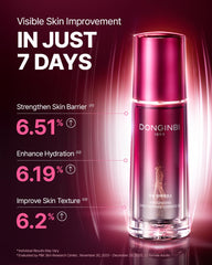 Donginbi Core RG Ginseno-Biome vial emphasizes microbiome balance for firmer, more elastic skin.
