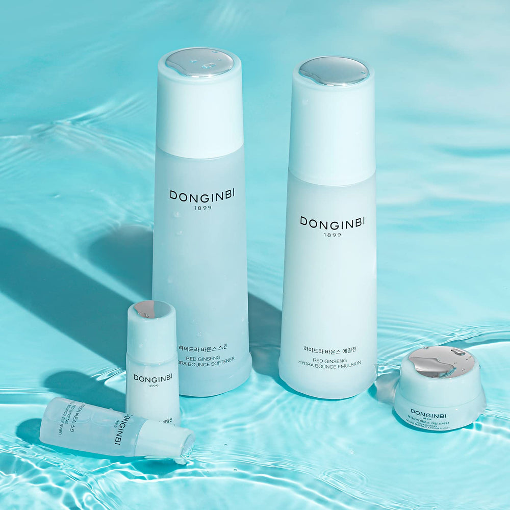 Donginbi Hydra Bounce Moisturizer jar delivers deep hydration with hyaluronic acid.